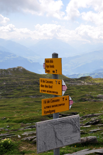 2 Routen: Alpiner Naturlehrpfad oder faszinierende Gratwanderung
